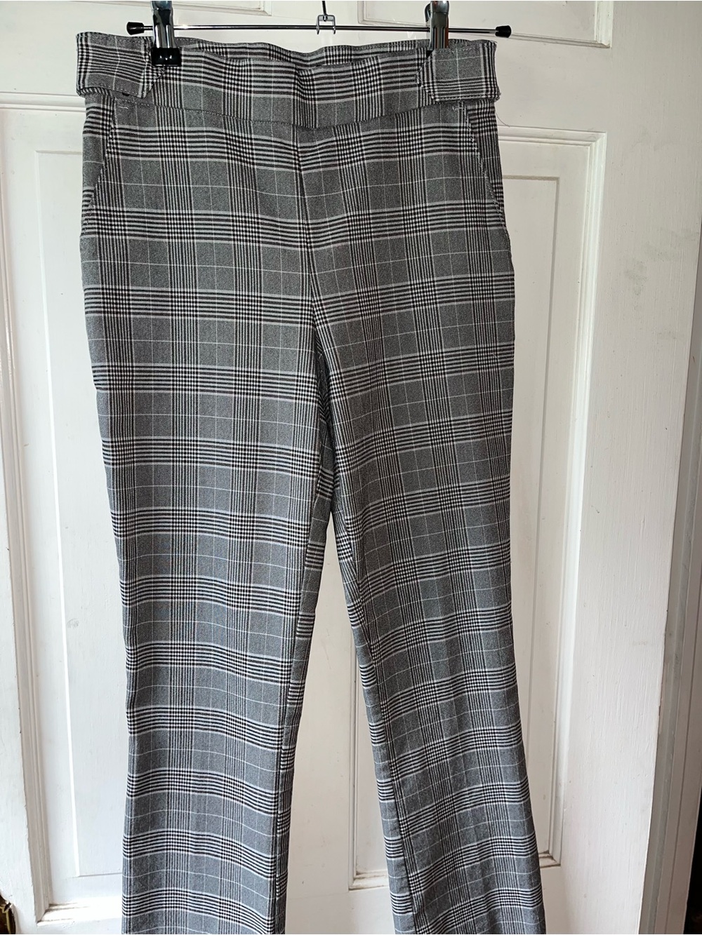 Jules & Leopold Gray Plaid Trousers